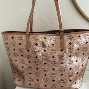 MCM Rose Gold Tote